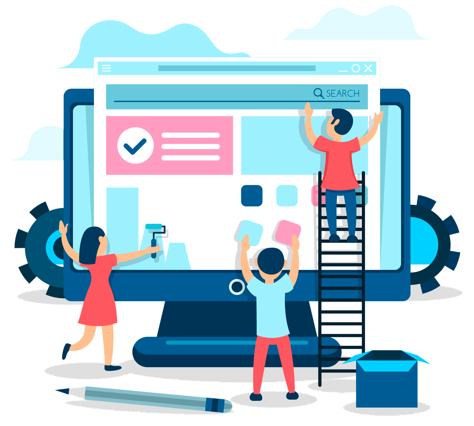 SMT web design and development 3