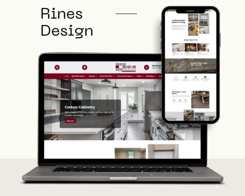 Minimalist Website Launch Computer Mockup Instagram Post